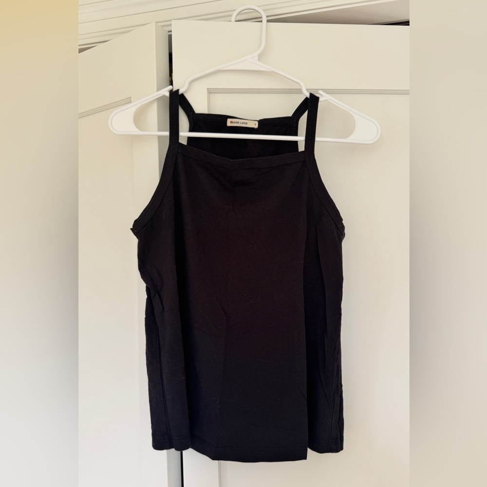 Marine Layer Black Sleeveless Camisole Top